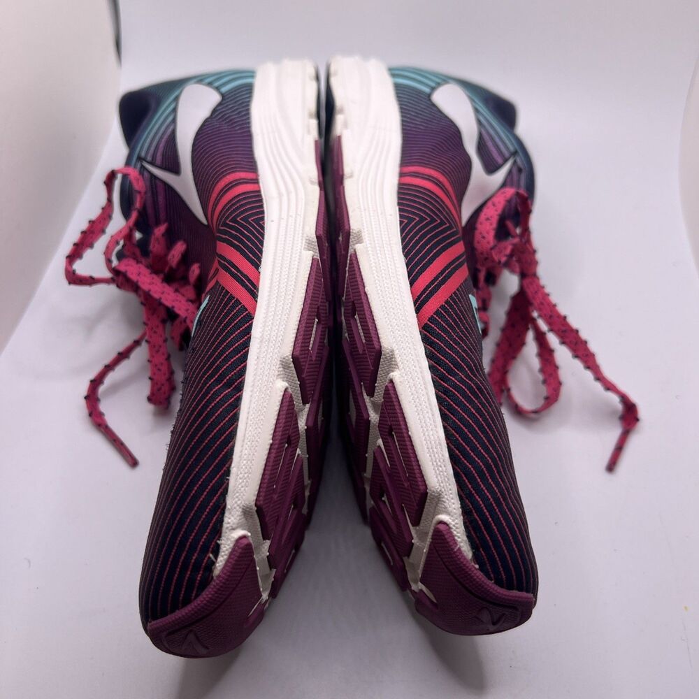 Brooks Women's Running Shoes in Maroon, Pink & Teal - Picture 6 of 10